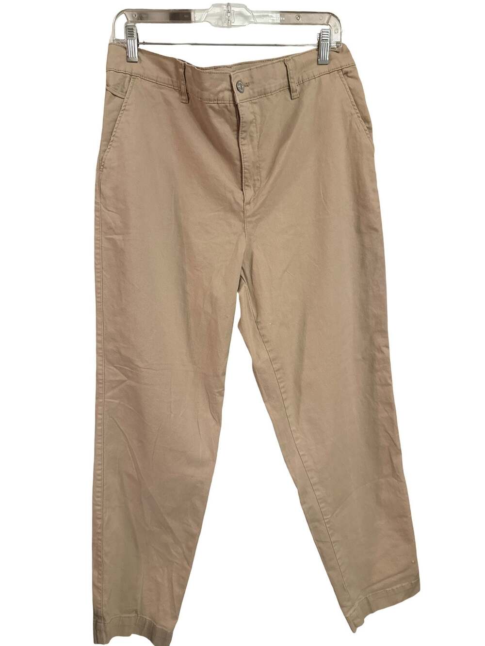 All around Slimming Effect Gloria Vanderbilt Slimming Khaki Tapered Leg Jeans
